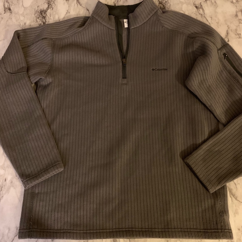 Men’s Columbia pullover 3/4 zipper